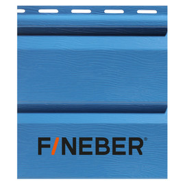 Сайдинг Fineber, коллекция extra color, синий