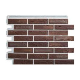 Фасадные панели Панель Кирпич Рижский (01) - 0,795 х 0,591м.
