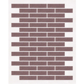 КЛИНКЕР ОДНОТОННЫЙ НА АРМИРУЮЩЕЙ СЕТКЕ ЦВЕТ 302