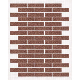 КЛИНКЕР ОДНОТОННЫЙ НА АРМИРУЮЩЕЙ СЕТКЕ ЦВЕТ 402