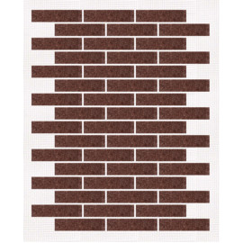 КЛИНКЕР ОДНОТОННЫЙ НА АРМИРУЮЩЕЙ СЕТКЕ ЦВЕТ 403