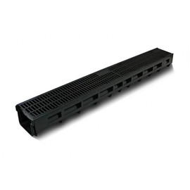 Пластиковый лоток Gidrolica Light с пластиковой решеткой