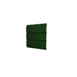 Софит металлический Grand Line зеленый мох полная перфорация 0,45 PE