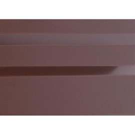 Забор-жалюзи Шоколадно-коричневый RAL 8017 Глянец